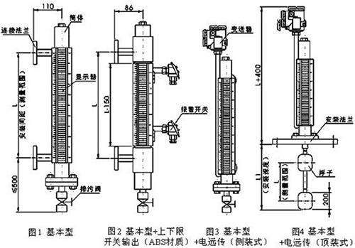 液化氣液位計結(jié)構(gòu)特點(diǎn)圖